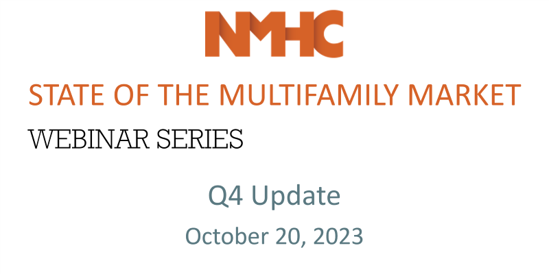 Elizabeth Francisco Presents on NMHC Quarterly Webinar