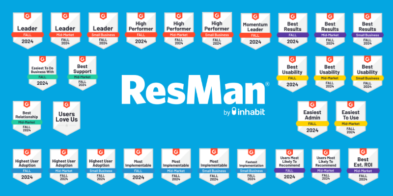 ResMan’s Fall 2024 G2 Badge Reports