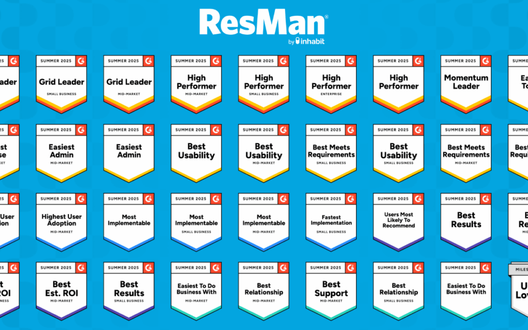 ResMan’s Summer 2025 G2 Badge Reports