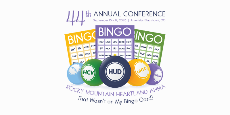 Rocky Mountain Heartland AHMA - 44th Annual Conference