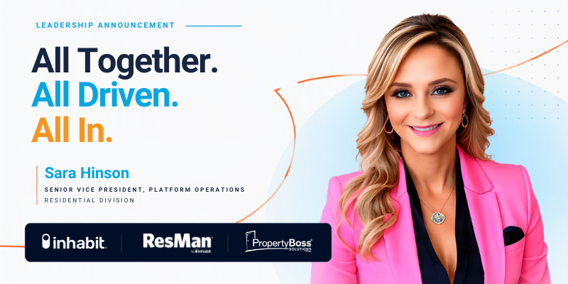 Inhabit Appoints Sara Hinson to Lead Next Chapter of Innovation for ResMan